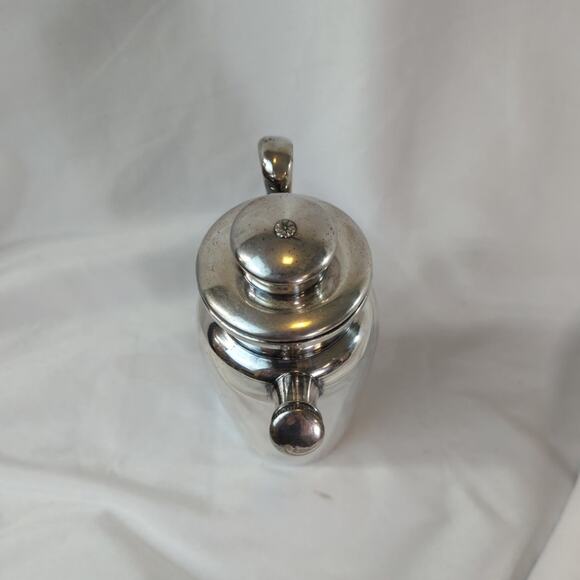 MCM Friedman Silver Company Silver Plated Individual Cocktail Shaker Complete - Picture 4 of 9